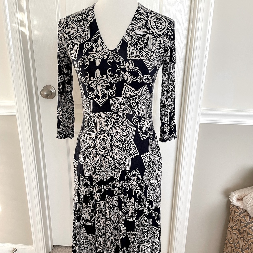 A&D Printed Curie Knit Dress